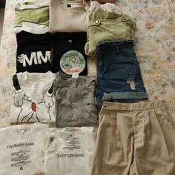 Moving sale! Tank tops,shirts, shorts,skirts,blouses, jackets,hoodie,coat,women's clothes bundle