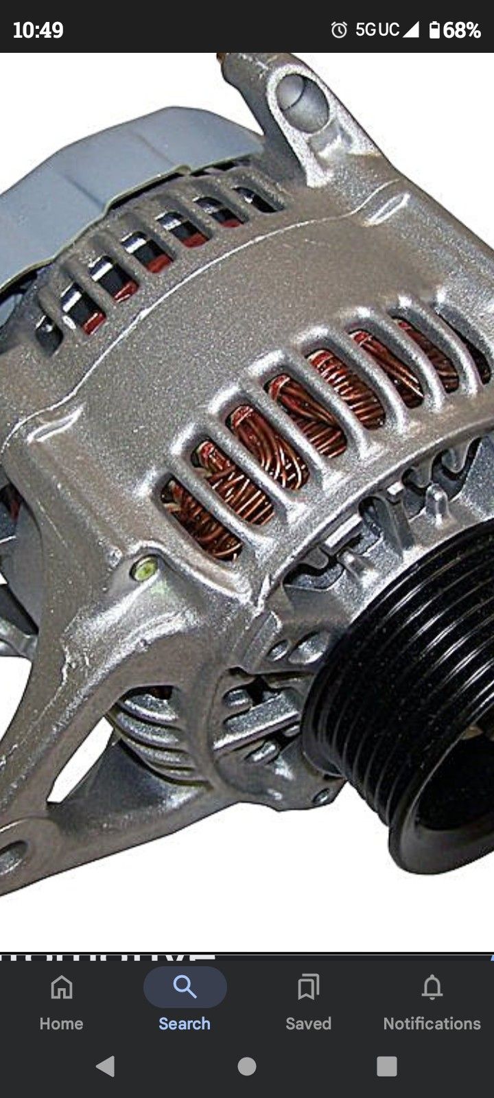 Jeep Cherokee Xj Alternator