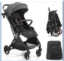 Gromast Gravity Folding Baby Stroller