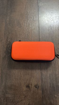 Orange Double Eyeglass Case