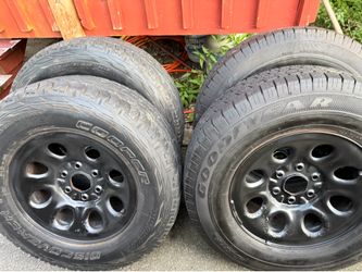 Six Lug Chevy 265, 7017 set of four Six Lug Chevy 265 /70/17  set of four