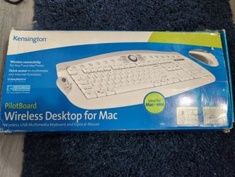 Kensington PilotBoard Wireless Keyboard & Mouse for Mac (64382)