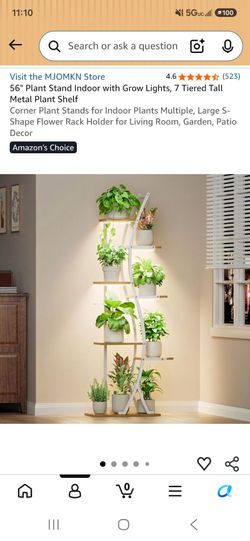 Plant Stand with Grow Lights