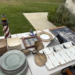 MAKE ME AN OFFER - Nautical Decor - No Plates/bowls 