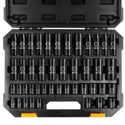 BOEN 44pcs 3/8 socket set