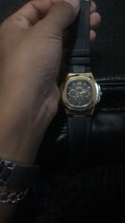 Stainless functional chrono watch
