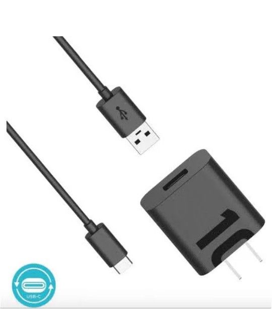 Motorola Original OEM TurboPower 10W Charger with USB-A to USB-C Cable