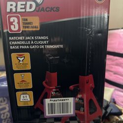 Big Red 3 Ton Jack Stands 