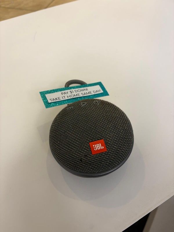 Jbl Clip 3 Portable Bluetooth Speaker - Pay $1 today and the rest later!!