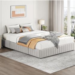 Queen Bed Frame With Storage Drawers