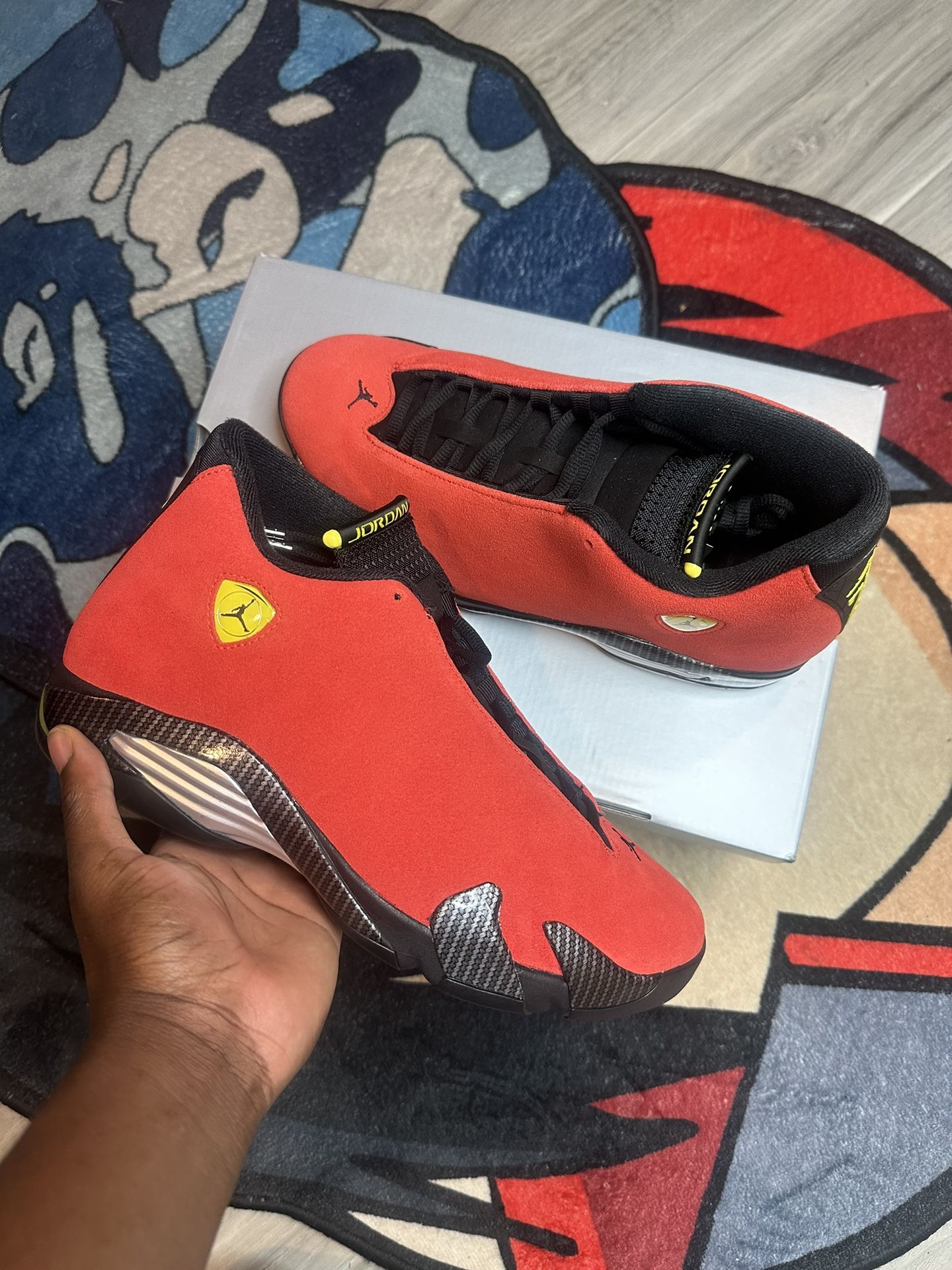 Jordan 24 Ferrari Size 8 And 12 Men’s