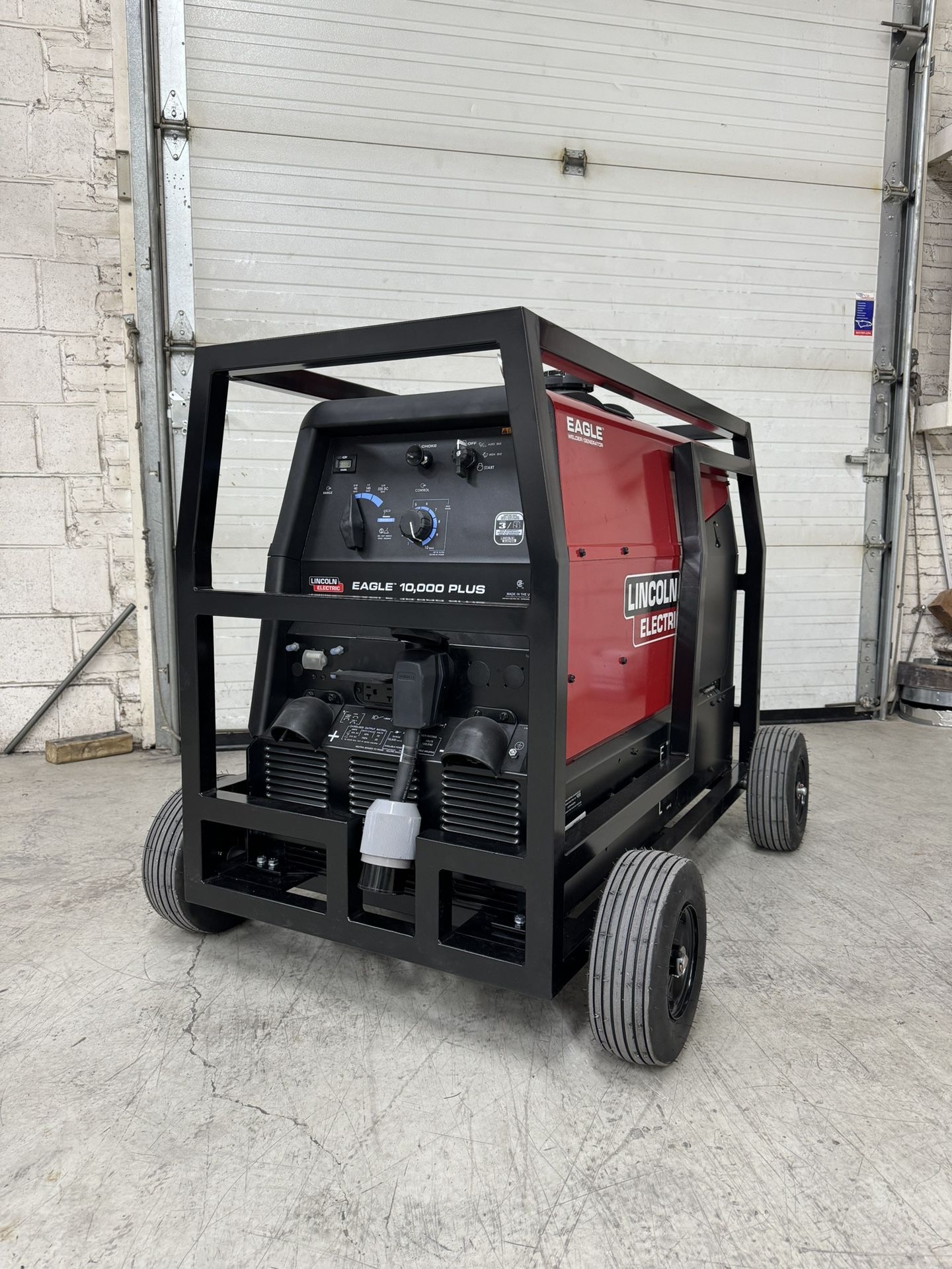 Custom Heavy Duty Cart For Lincoln Electric Generator Eagle 