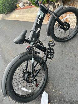 Ridstar mg 01 2 motor Folding Fat Tire Electric Bike