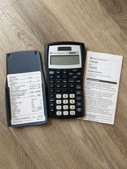 Calculator TI-30XIIS