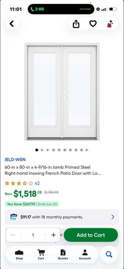 Entry French Doors