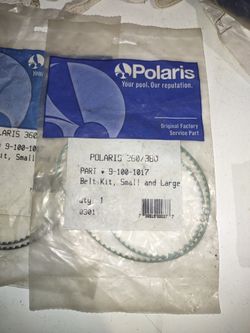 Polaris 360/380 Belt Kit, Small And Large.