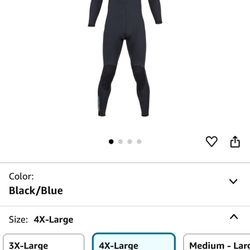 Henderson 7ml 4Xl Scuba Diving Wetsuit