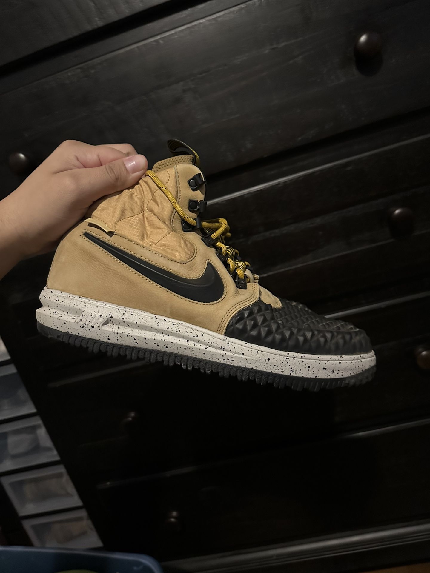 Nike Lunar Force 1 Duckboot (Metallic Gold)