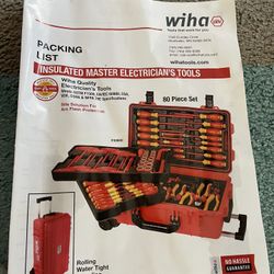 Wiha Insulated Master Electricians Tool Kit