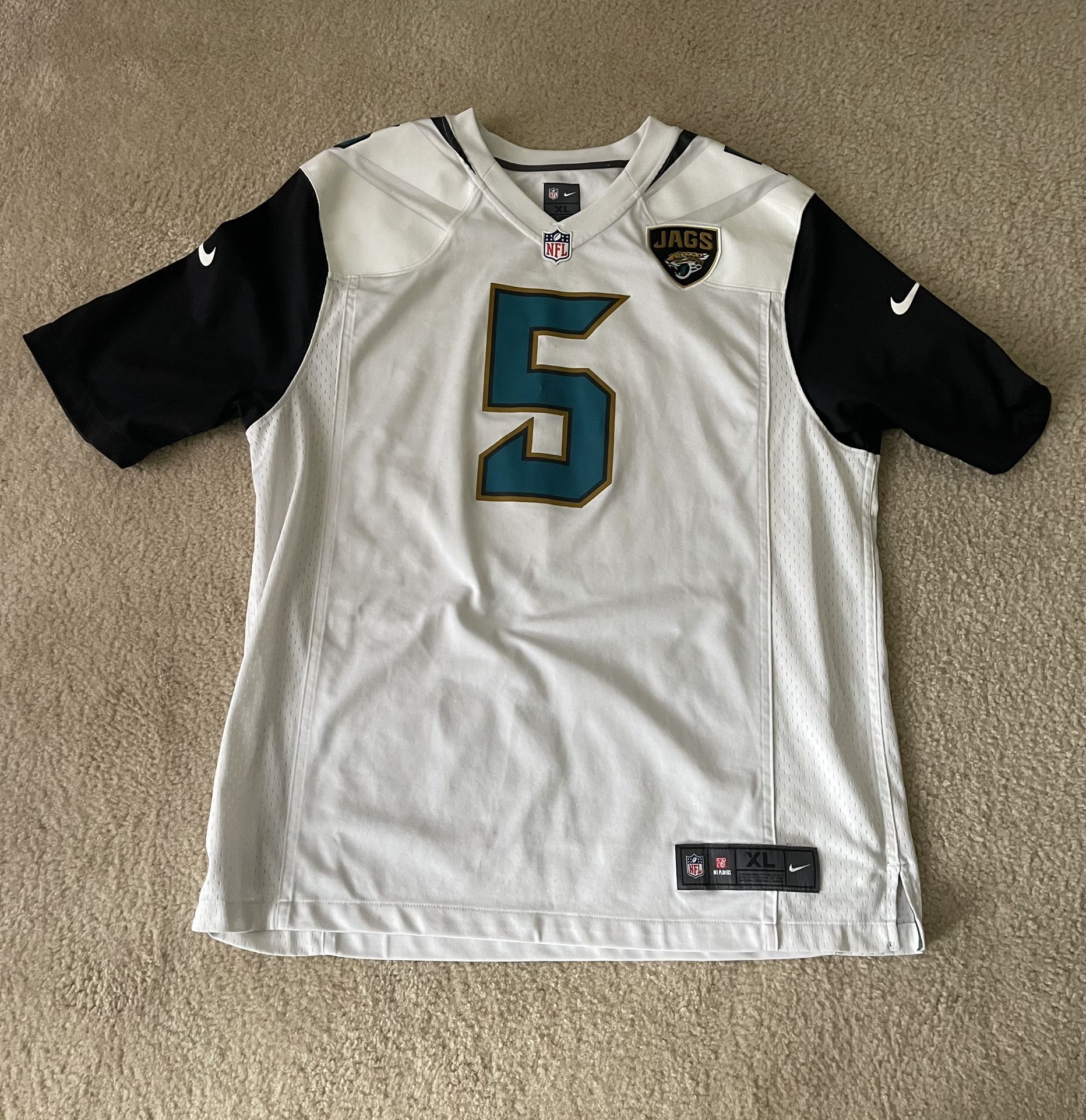 Jaguars Bortles Jersey On Field