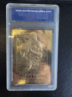Kobe bryant Skybox Ex 2000 23kt Gold Card