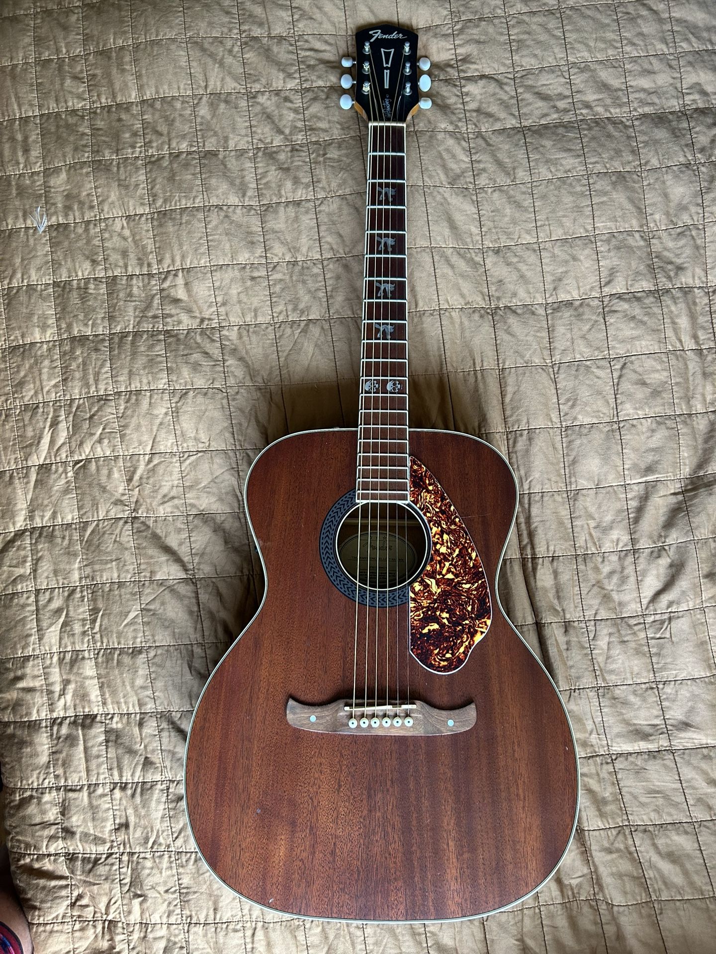 Fender Tim Armstrong Hellcat Acoustic Guitar **READ FULL DESCRIPTION ***