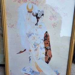 Japanese woman in a kimono