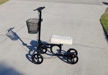 Body Med Mobility Knee Steerable Scooter Walker