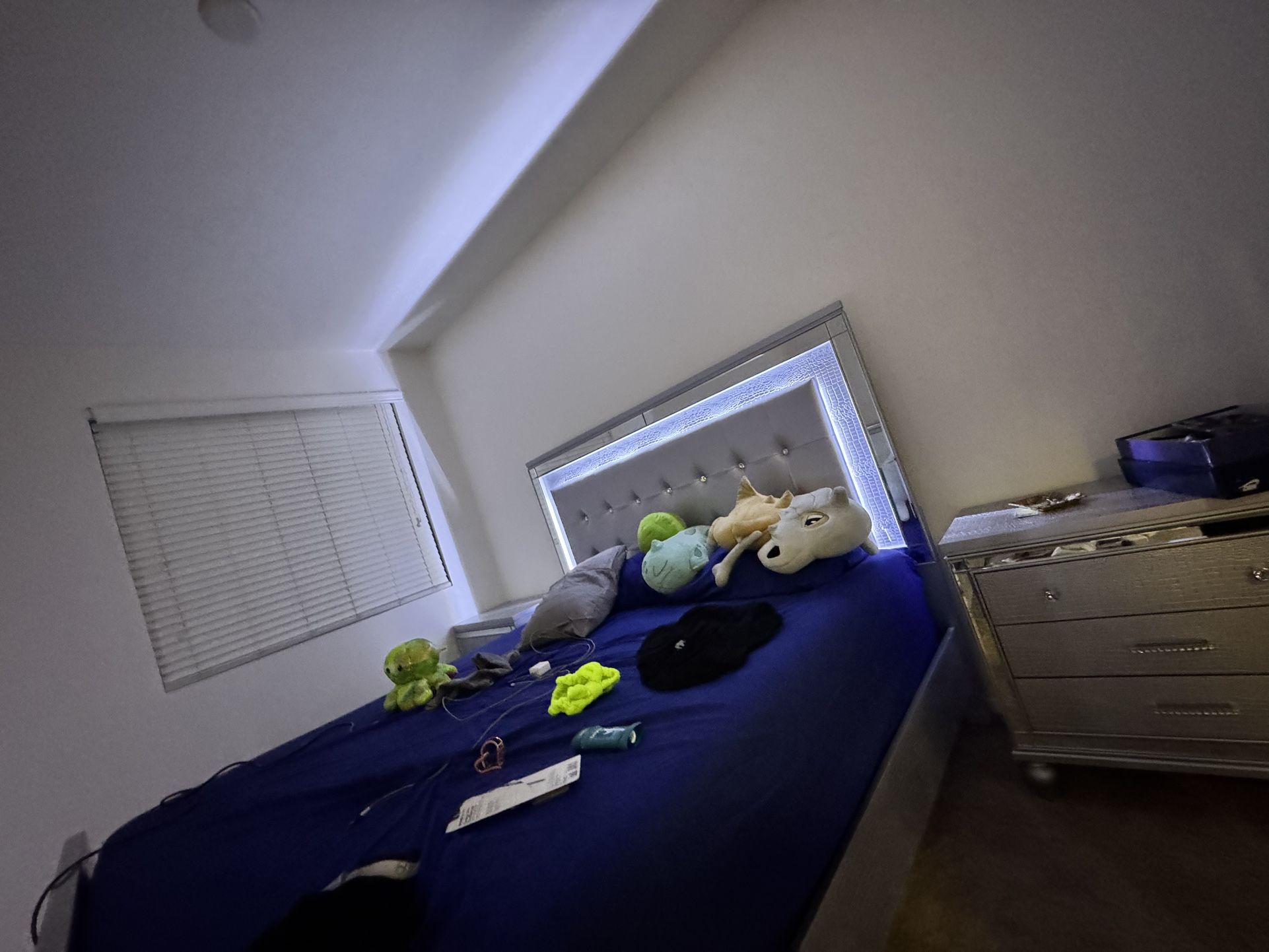 King Size Bed And Dressers 3 Total  