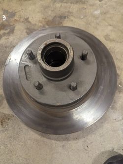 Front Brake Disc Rotors Cadillac Deville