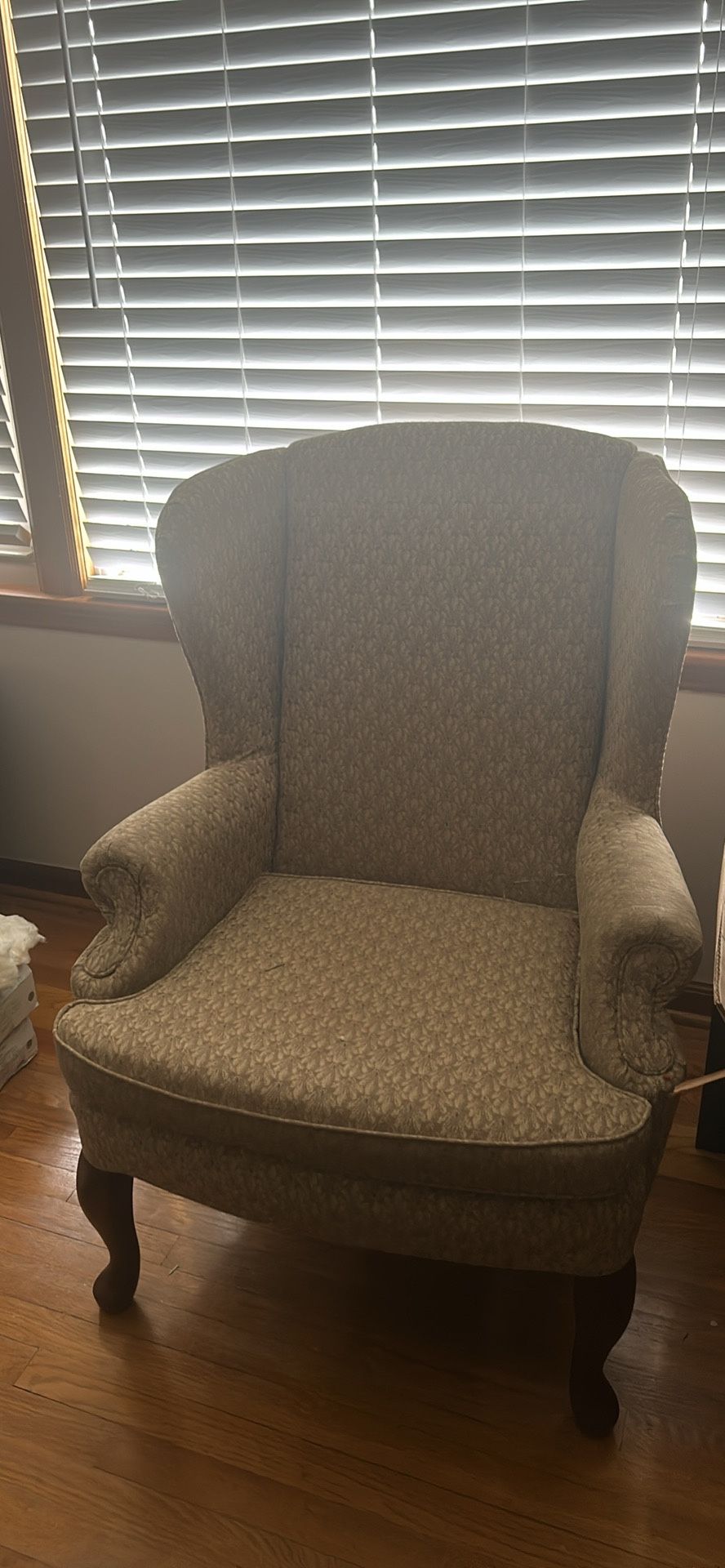 Antique Wing Back Chair