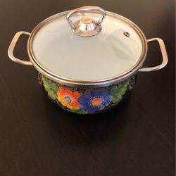 New Floral Germany Made Pot