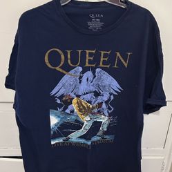 Queen T-shirt Size Men’s 2XL