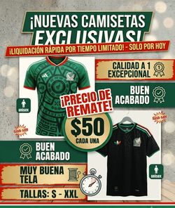 Mexico Camiseta Jersey 2026 S - XXL