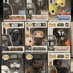Star Wars Funko Pops 