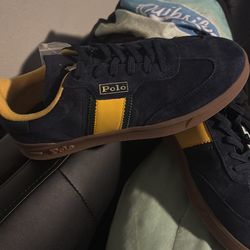 **New RALPH LAUREN POLO SHOES SZ 9