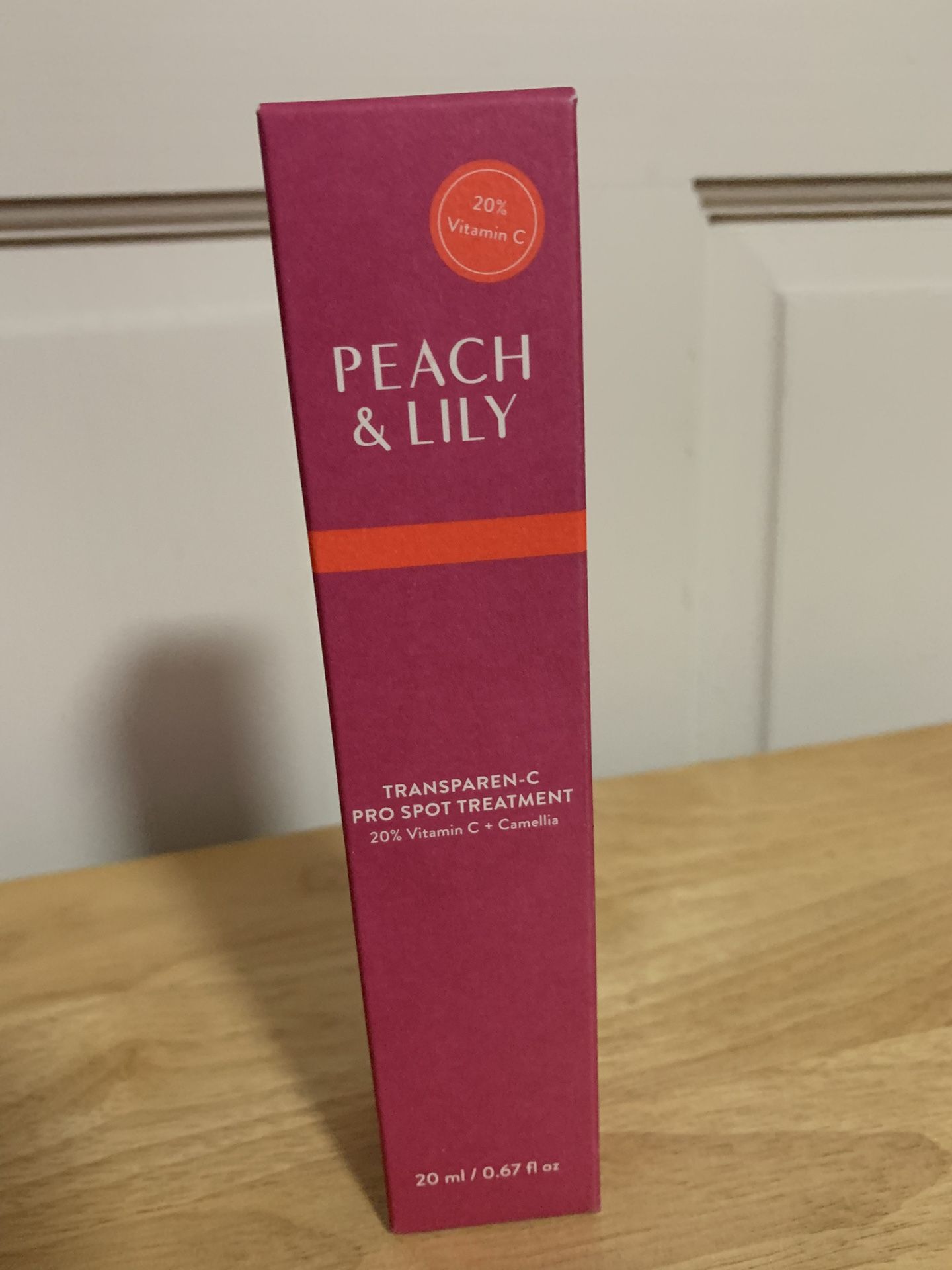 Peach & Lily Vitamin C + Camellia 0.67oz