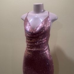 Size small Rose Gold Dress 