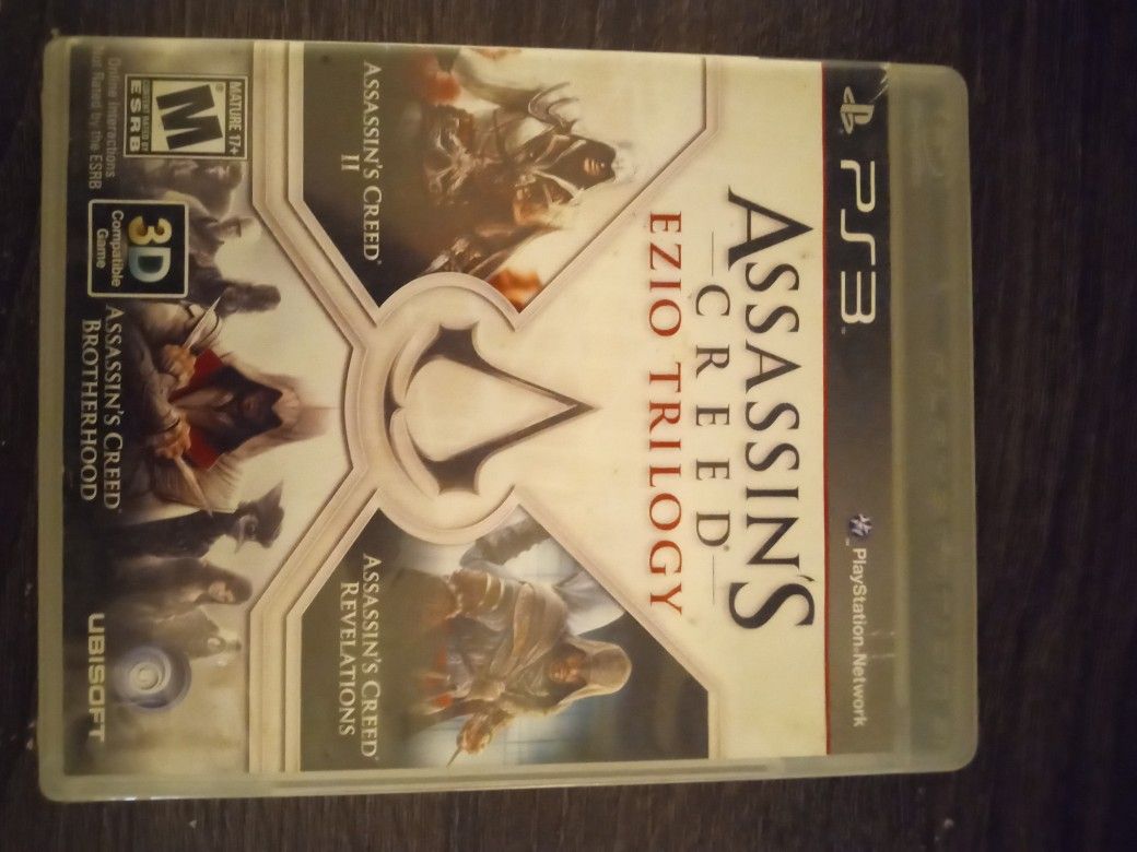 Assassin's Creed Ezio Trilogy PS3