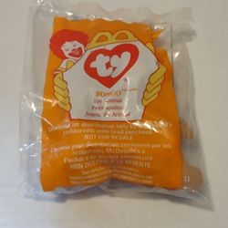 New McDonalds Teenie Beanie Baby Bongo
