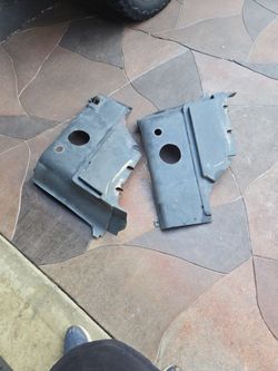 1967 ford mustang fastback interior quarter trim panels 1968 set originals