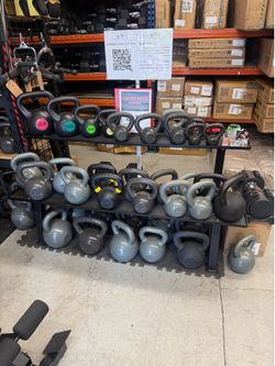 New Kettlebells- $1.50/lb