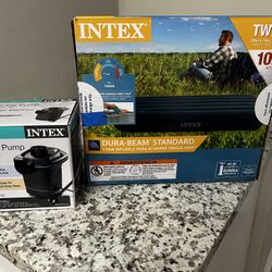 Twin Air Mattress (10in) with Electric Pump