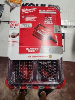 Milwaukee
BIG HAWG Carbide Hole Saw Kit (9-Piece) with PACKOUT Case