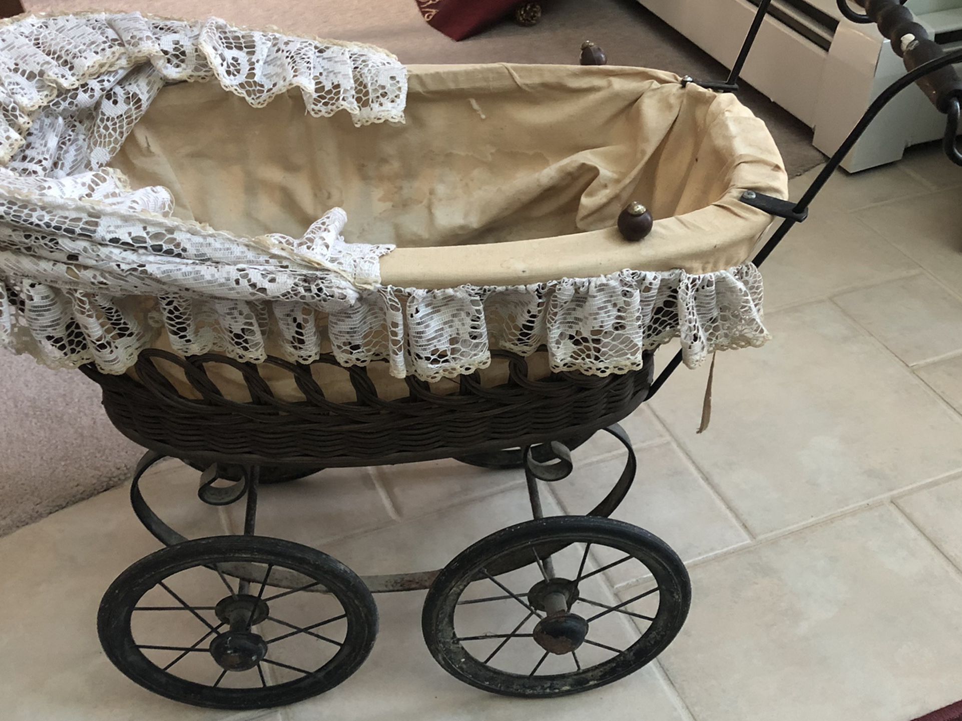 Antique  Doll Carriage 