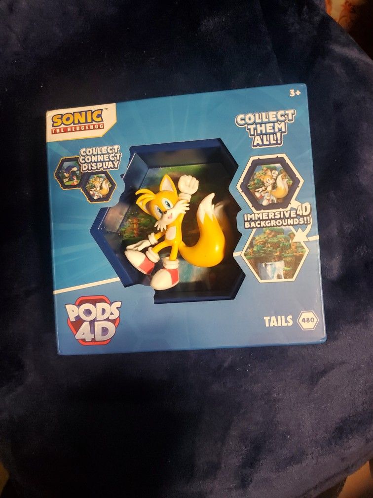 New Sonic The Hedgehog Mini Display Figure (Tails)