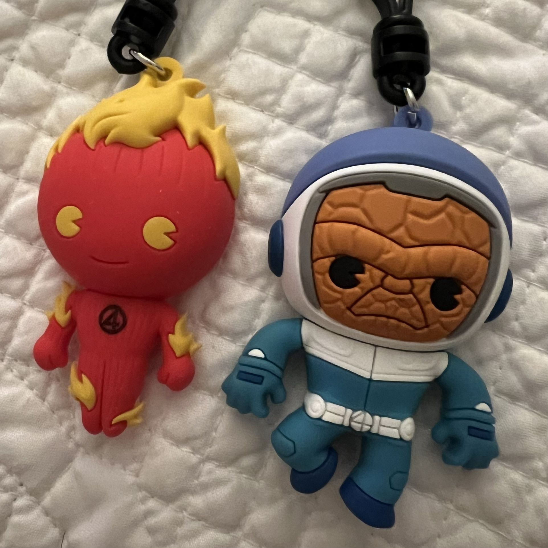 Fantastic 4 Bag Clips Keychains Fantastic Four
