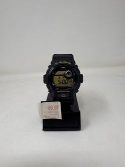 Casio G-Shock Men's Quartz World Time Ion Plated 52mm Digital Watch G-8900-1 (Brand New)