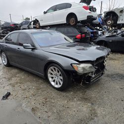 2006 BMW 750I PARTING OUT PARTS FOR SALE PARTES