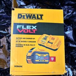 DeWalt 9Ah Battery With Fast Charger 